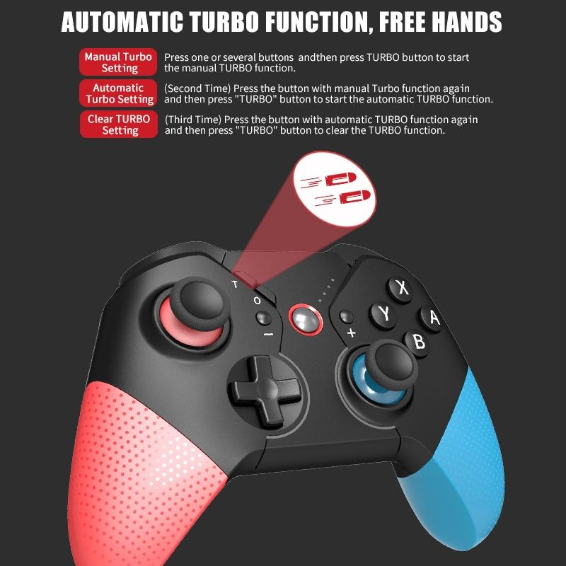 Wireless Game Handle for Nintendo Switch / Lite - Tooth Design