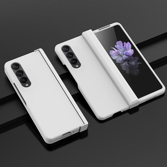 Foldable Skin Feel Case for Samsung Galaxy z Fold 4 / 5g - White