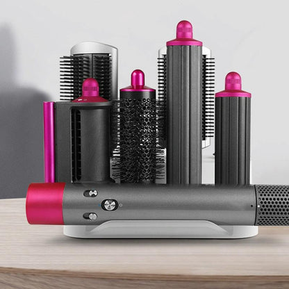 8-attachment Dyson Airwrap Storage Rack in Rose Red