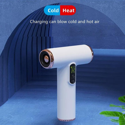 Rechargeable Hair Dryer 3 Speeds Adjustable White