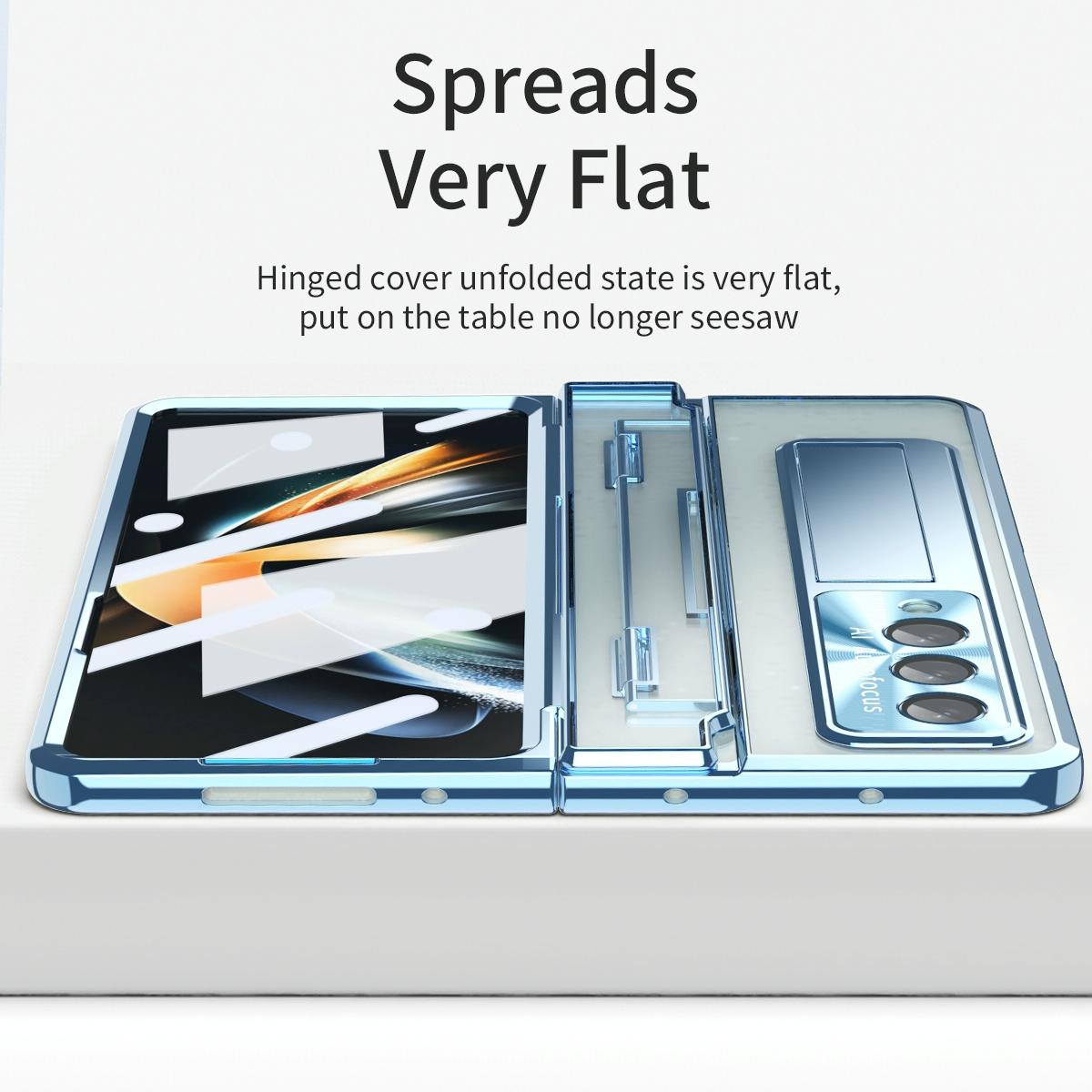 Phantom Series Folding Case for Samsung Galaxy z Fold 4 - Rose Gold