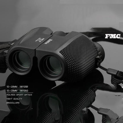 Portable Waterproof Binocular For Outdoor Sports - 10X25 High Power Telescope
