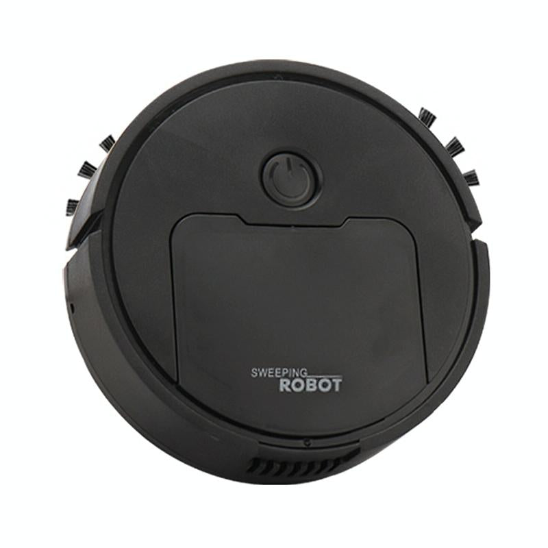 Intelligent 3-in-1 Mini Sweeping Robot Vacuum - Black