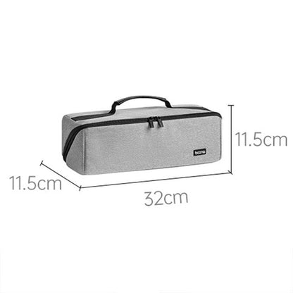 Waterproof Hair Dryer Storage Bag Large Capacity - Gray