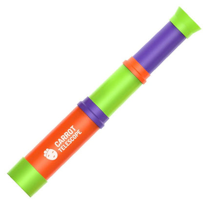 Retractable Focusing Telescope for Children - 8x Hd Random Colour