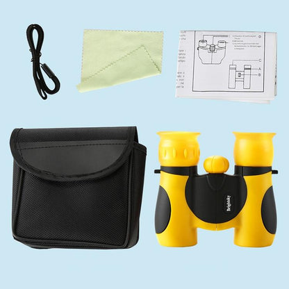 High Magnification Children's Outdoor Telescope - Hd Quality - Yellow
