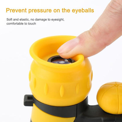High Magnification Children's Outdoor Telescope - Hd Quality - Yellow
