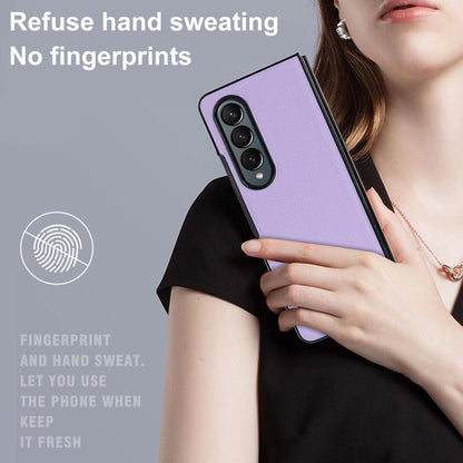 Foldable Cross Pattern Phone Case - Compact Design - Black