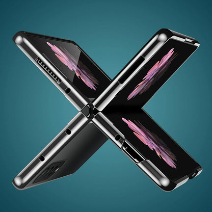 Shockproof Electroplated Case for Samsung Fold 4 5g - Gold