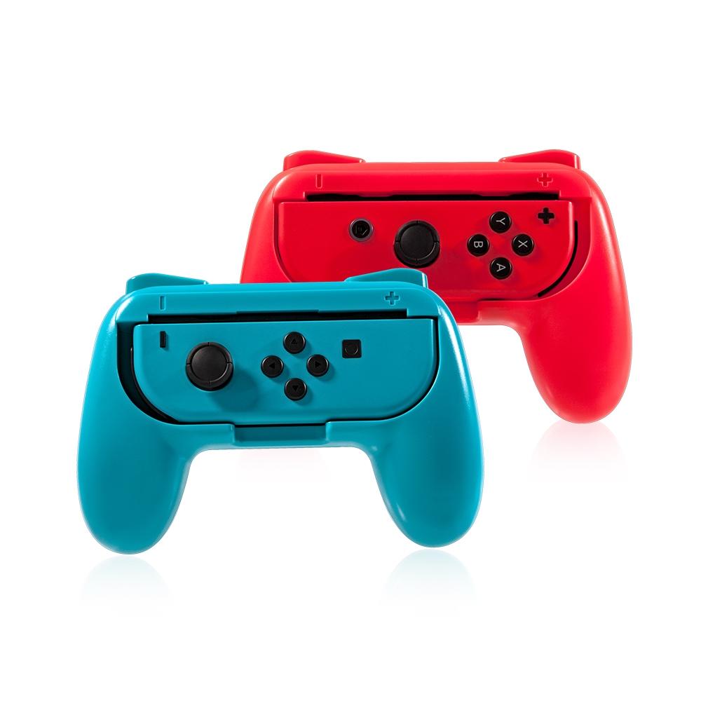 Improved Joy Con Grip for Nintendo Switch - Better Control - Black