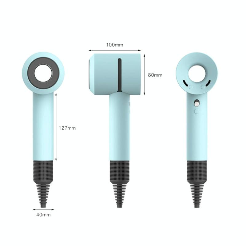 Shockproof Silicone Case For Dyson Hairdryer - Matcha Green