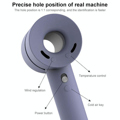 Shockproof Silicone Case For Dyson Hairdryer - Matcha Green