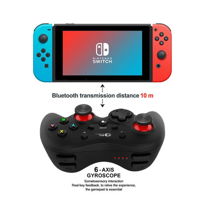 Pro Wireless Gamepad for Nintendo Switch - Tooth Design - Red (Neutral)