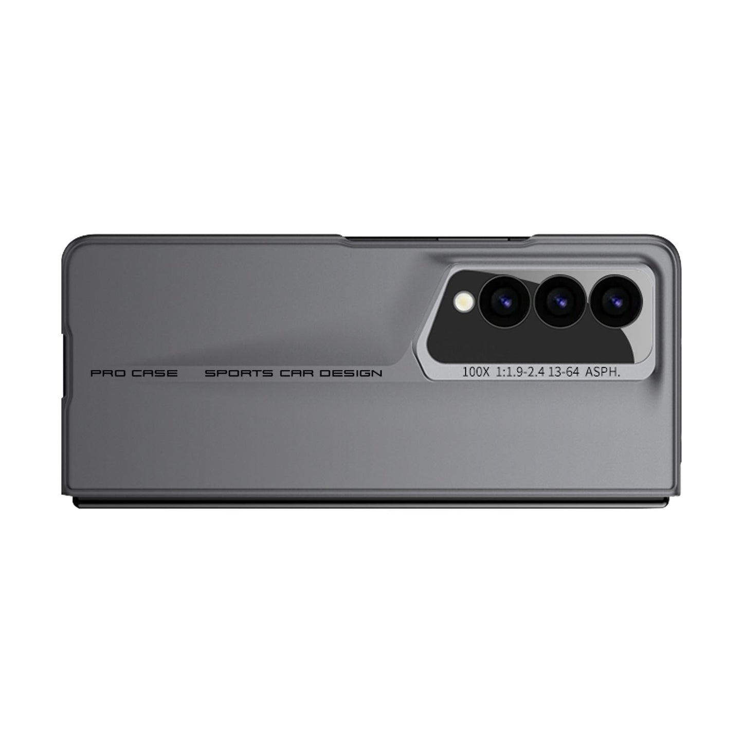 Full Coverage Ultra Thin Case for Samsung Galaxy z Fold 4 / 5g - Black