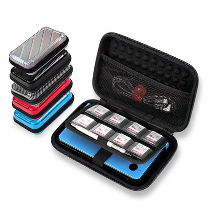 Versatile Hard Disk Case for Nintendo 3ds - Eva Material - Red