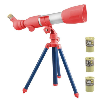 High-definition Children's Telescope for Science Education - A Model Blue