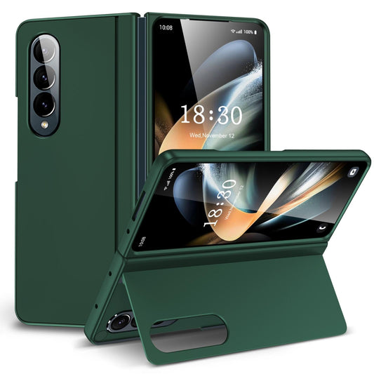 Foldable Phone Case with Holder for Samsung Galaxy z Fold 4 - Full Coverage - Green