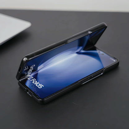 Foldable Diamond Case for Samsung Galaxy z Fold 4 - Compact and Stylish - Flash Blue