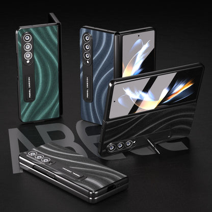 Galactic Pattern Phone Case for Samsung Galaxy z Fold 4 5g - Integrated Protection - Black