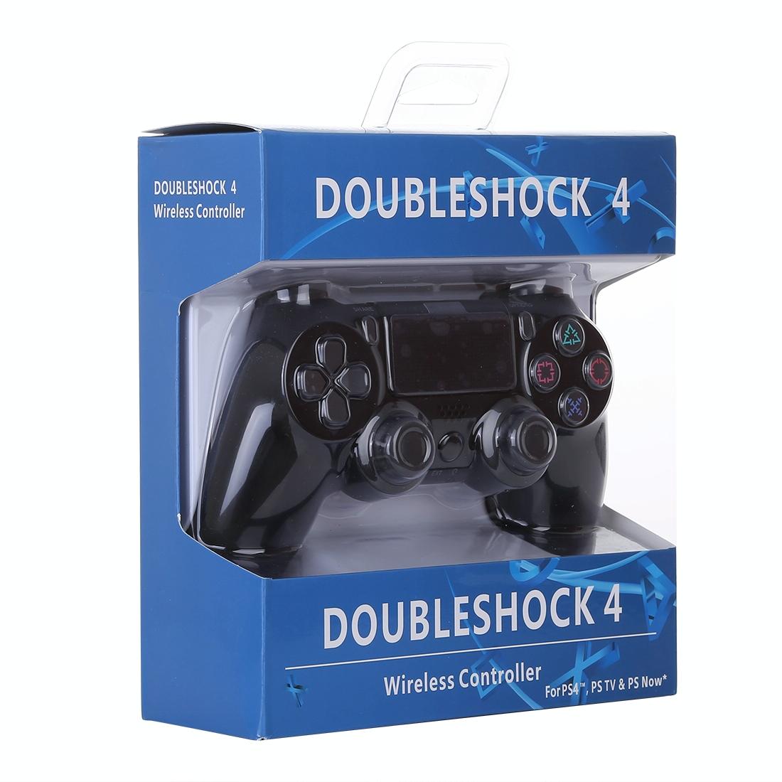 Black Wireless Bluetooth Snowflake Game Controller for Ps4
