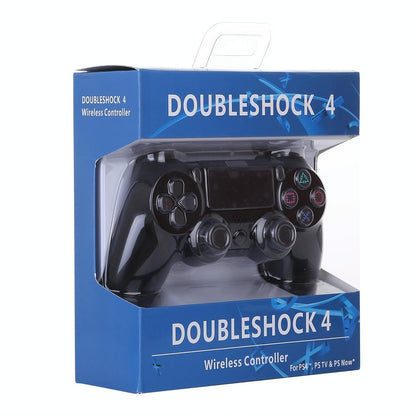 Black Wireless Bluetooth Snowflake Game Controller for Ps4