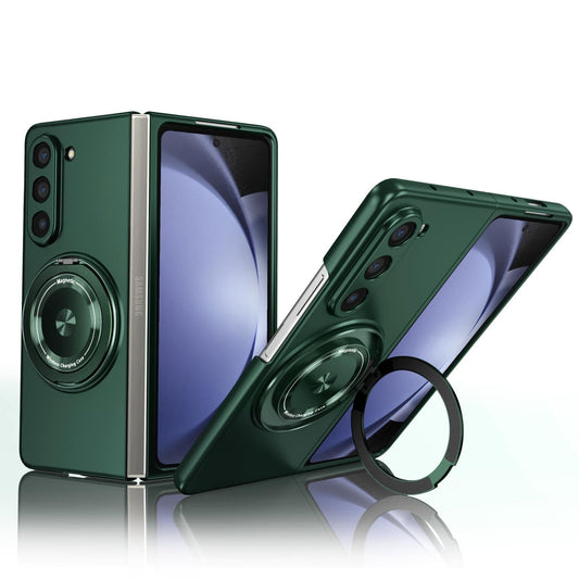 Shockproof 360 Degree Rotating Case for Samsung Galaxy z Fold 4 / 5g - Green