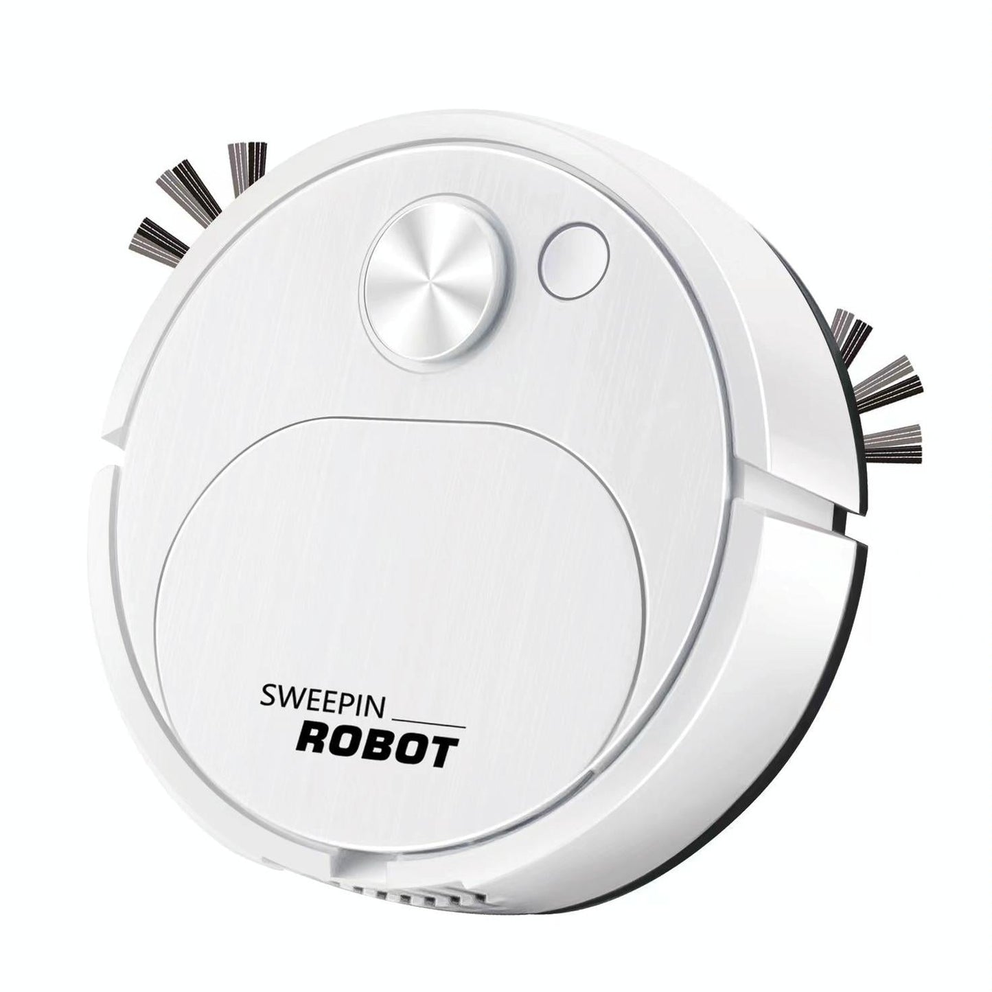 Smart Usb Charging Robot Vacuum for Family Cleaning - Black