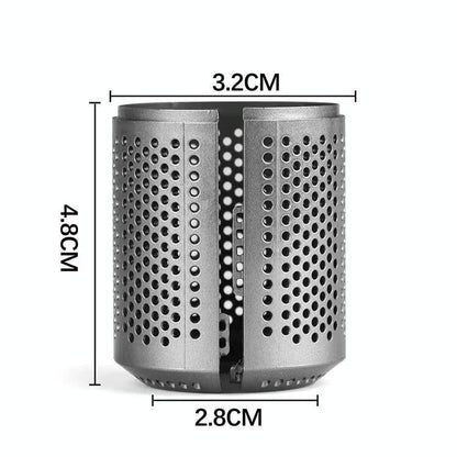 Open Design Outer Filter Cover For Hd01 / Hd03 / Hd08 / Hd15 Hair Dryer - Rose Red