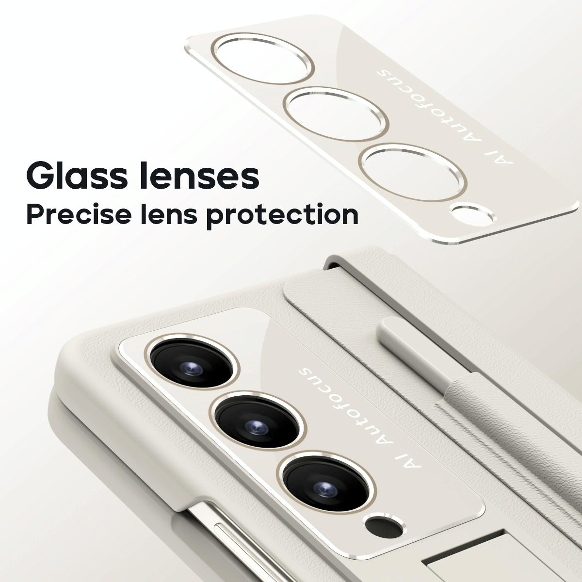 5g Phone Case with Pen Slots - Full Coverage - White