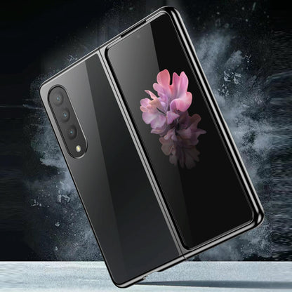 Shockproof Electroplated Case for Samsung Fold 4 5g - Silver