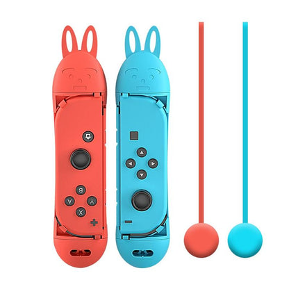 Jump Rope Controller for Nintendo Switch Joy Con - Red Blue