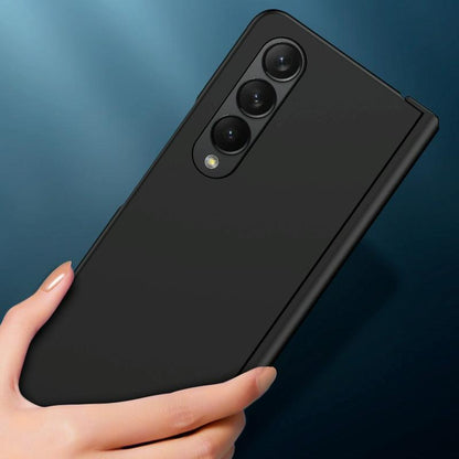 Foldable Skin Feel Case for Samsung Galaxy z Fold 4 / 5g - Black