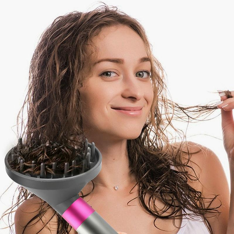 Gold Diffuser Attachment for Dyson Airwrap - Replacement Nozzle - Gold