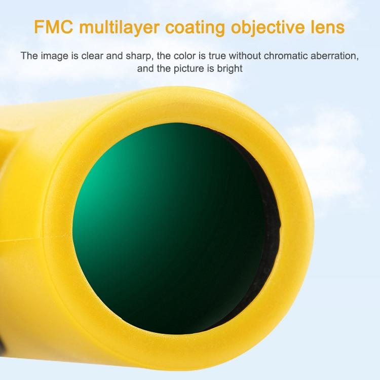 High Magnification Children's Outdoor Telescope - Hd Quality - Blue