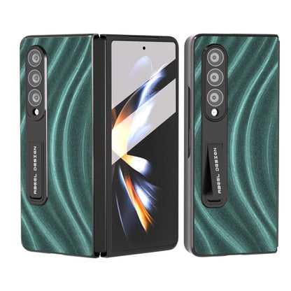 Galactic Pattern Phone Case for Samsung Galaxy z Fold 4 5g - Integrated Protection - Blue