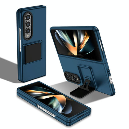 Foldable 3d Design Phone Case for Samsung Galaxy z Fold 4 / 5g - Blue