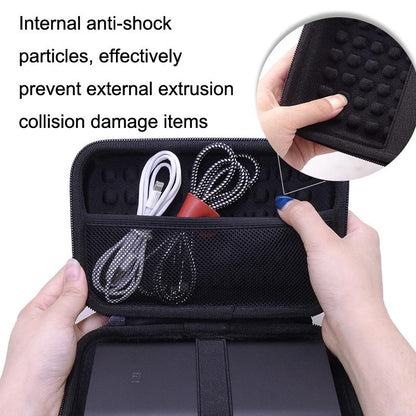 Versatile Hard Disk Case for Nintendo 3ds - Eva Material - Carbon Fiber