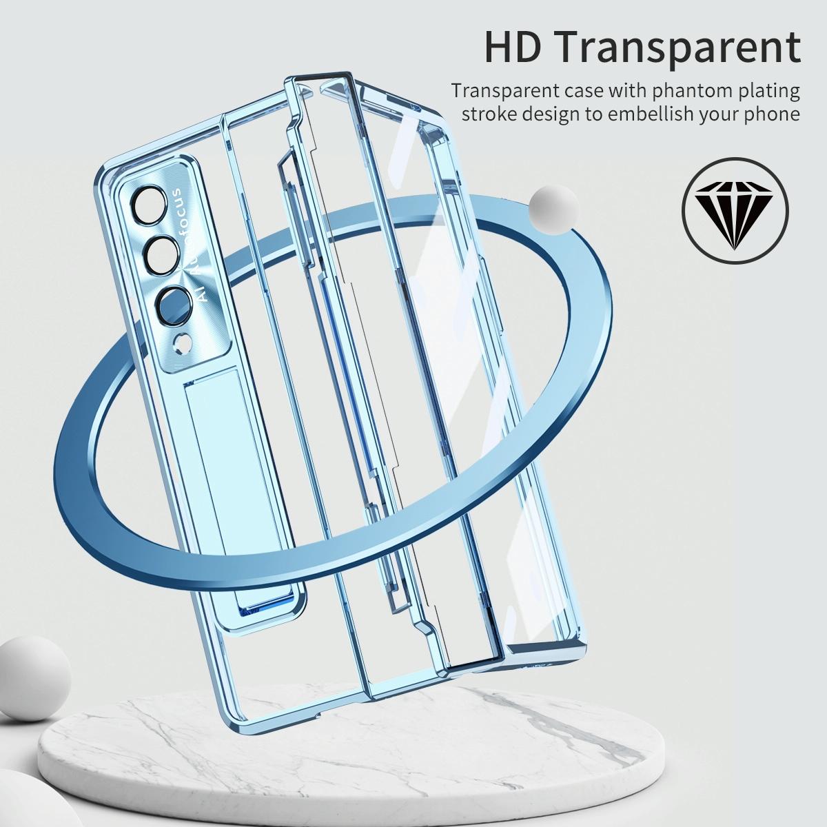 Phantom Series Folding Case for Samsung Galaxy z Fold 4 - Blue