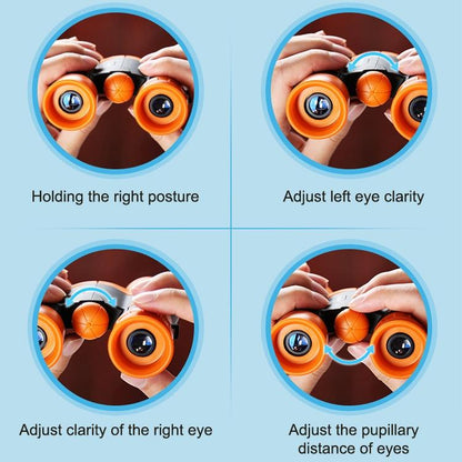 High Magnification Children's Outdoor Telescope - Hd Quality - Pink