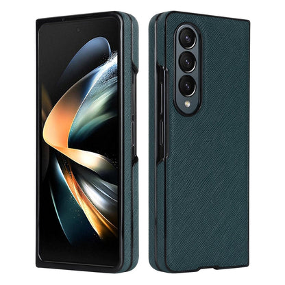 Foldable Cross Pattern Phone Case - Compact Design - Purple