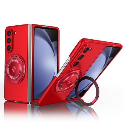 Shockproof 360 Degree Rotating Case for Samsung Galaxy z Fold 4 / 5g - Red