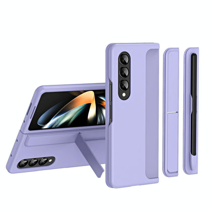 Detachable Pen & Phone Case for Samsung Galaxy z Fold 4 - 2 in 1 - Ice Blue