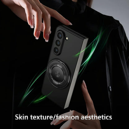 Shockproof 360 Degree Rotating Case for Samsung Galaxy z Fold 4 / 5g - Purple