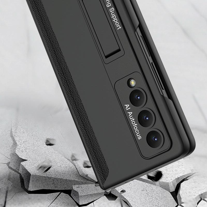 Foldable Magnetic Hinged Case for Samsung Galaxy z Fold 4 - Deep Sea Green