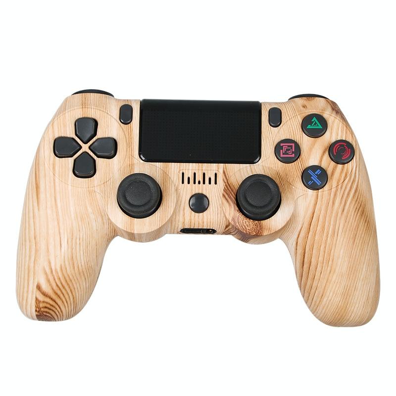 Wireless Bluetooth Game Controller for Ps4 with Dual Vibration and Light Strip - Cartoon