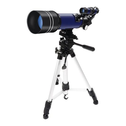 High Definition High Times Astronomical Telescope with Tripod - Blue 16x / 66x70