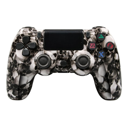 Wireless Bluetooth Game Controller for Ps4 with Dual Vibration and Light Strip - Fantastic Purple