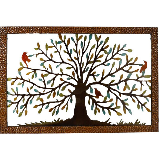 Large Tree Metal Wall Art 102x152cm