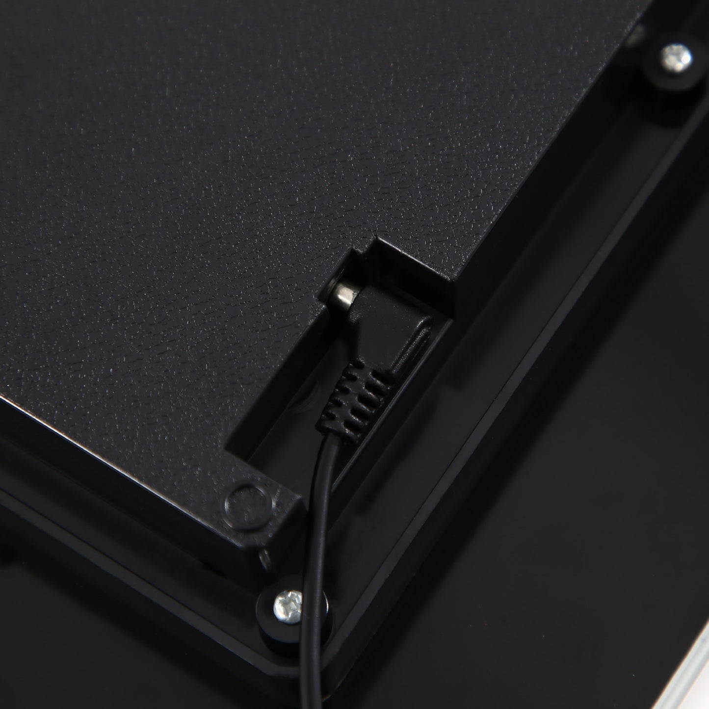 Large 12-Inch LED Digital Clock with Temperature Display & Mirror Finish - Perfect for Modern Homes