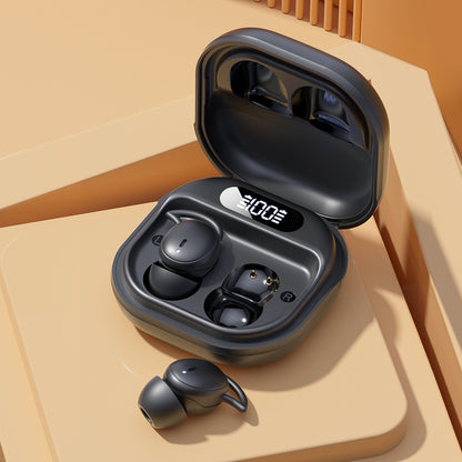 Black Sleep Earphones - Ultra-Comfortable Mini In-Ear Headphones